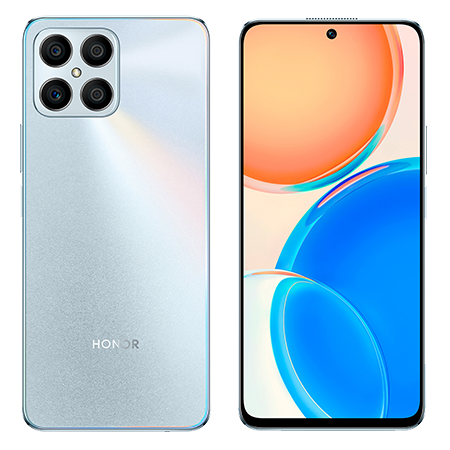 Honor X8 Plata