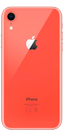 Apple iPhone XR 64 GB Coral Trasera