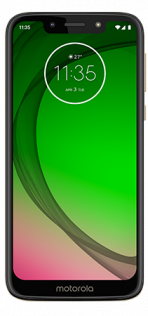 Motorola Moto G7 Play 24 GB Dorado - Frontal
