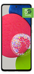 Samsung Galaxy A52 128 GB Azul Frontal